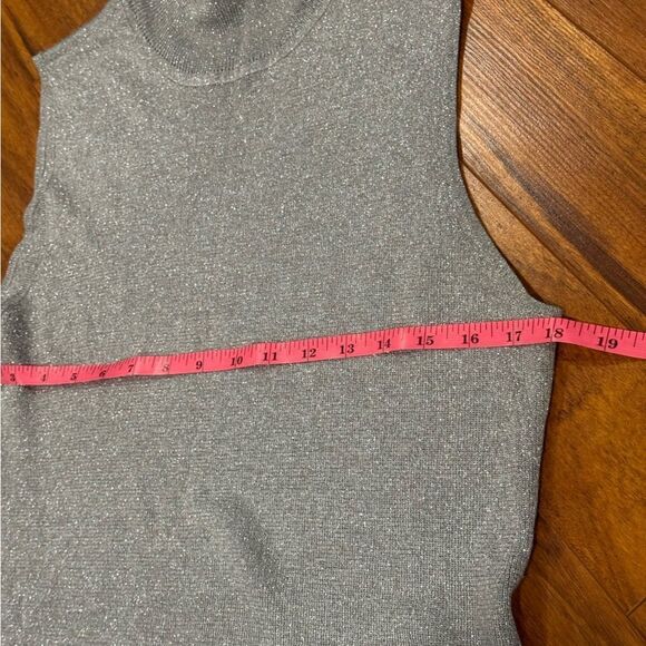 Chicos Metallic Sleeveless Top - Picture 3 of 7